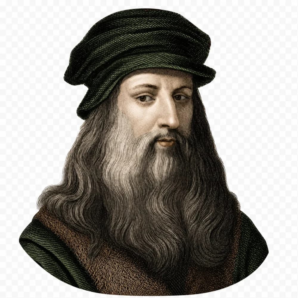 Retrato que evolui de esboço a cor
